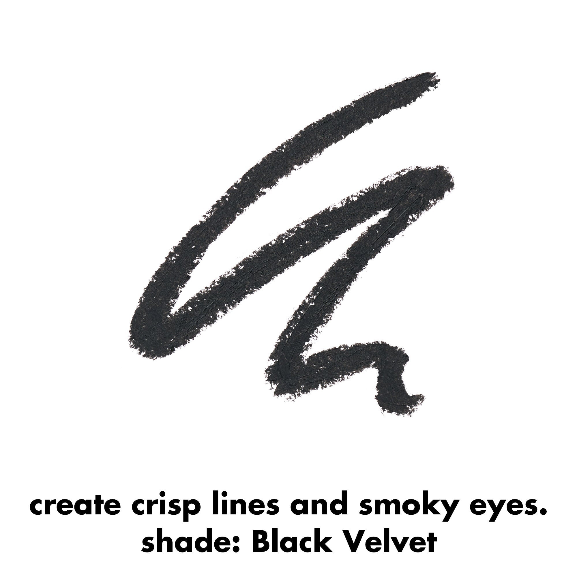 Black Eyeliner Pencil Swatch