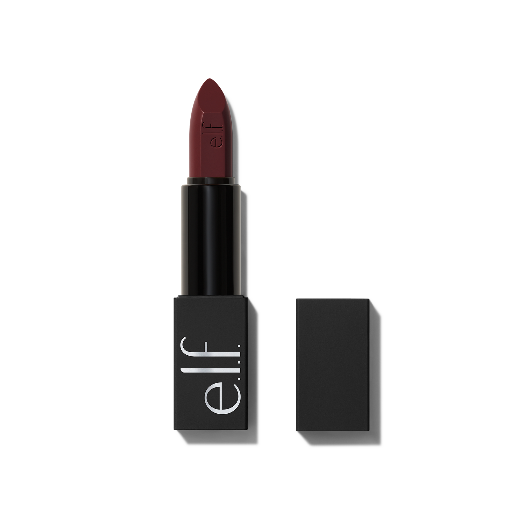 O FACE Plum Satin Lipstick - Smolder